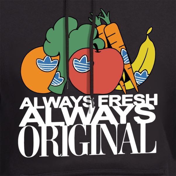 Originals Toujours Frais Sweat à Capuche Noir Adidas
