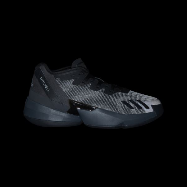 Noir D.o.n. Numéro 4 Chaussures De Basket Adidas