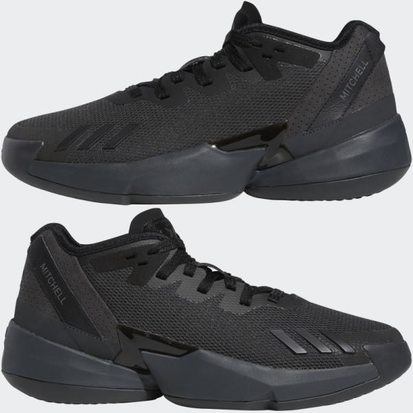 Noir D.o.n. Numéro 4 Chaussures De Basket Adidas