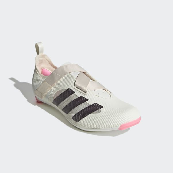 Adidas Blanc La Chaussure De Cyclisme En Salle