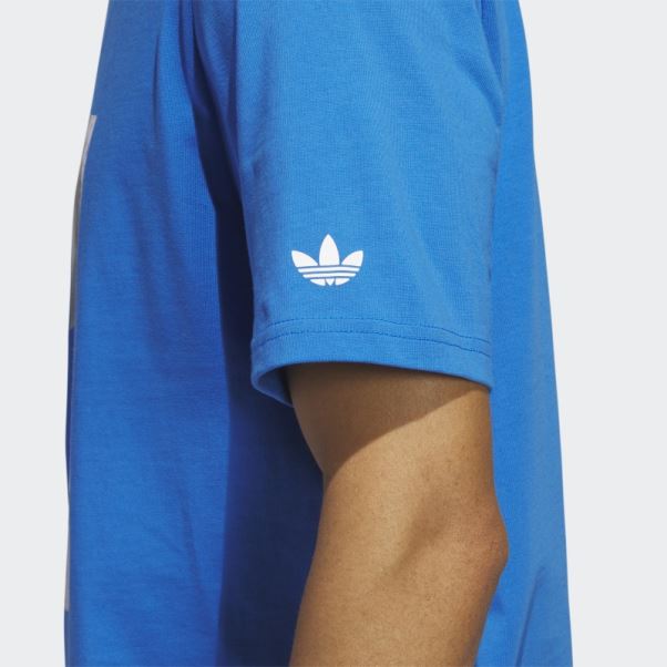 Adidas Dill Collage T-shirt Oiseau Bleu