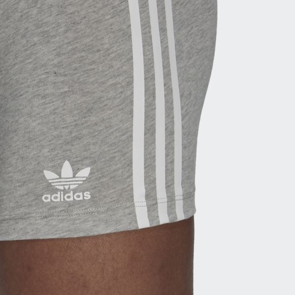 Adidas Slip Confort Flex Coton 3 Bandes Blanc
