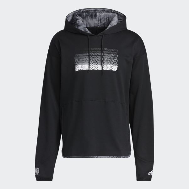Donovan Mitchell Sweat à Capuche Inno Adidas Noir