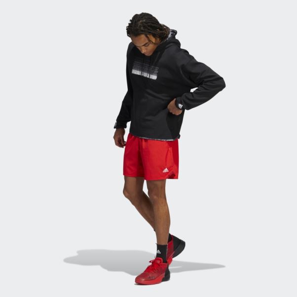 Donovan Mitchell Sweat à Capuche Inno Adidas Noir