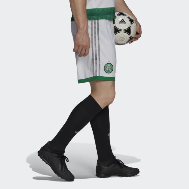 Short Adidas Celtic Fc 22/23 Domicile Blanc