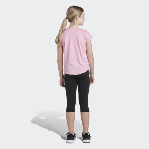 Tee Shirt Adidas Rose Clair