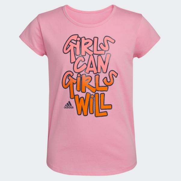 Tee Shirt Adidas Rose Clair