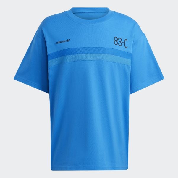 Tee Shirt 83-c Oiseau Bleu Adidas