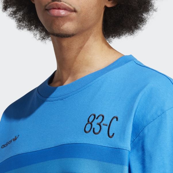 Tee Shirt 83-c Oiseau Bleu Adidas