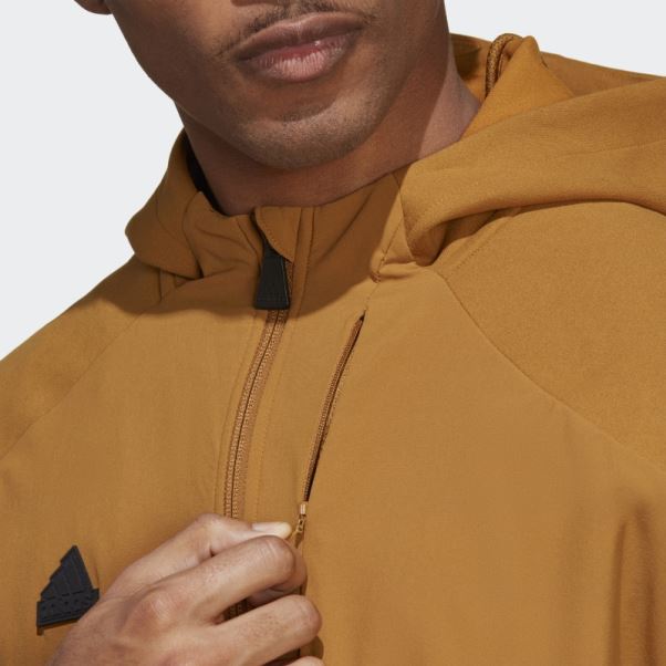 Veste De Survêtement Entièrement Zippée De Qualité Supérieure Conçue Par Bronze 4 Gameday Adidas