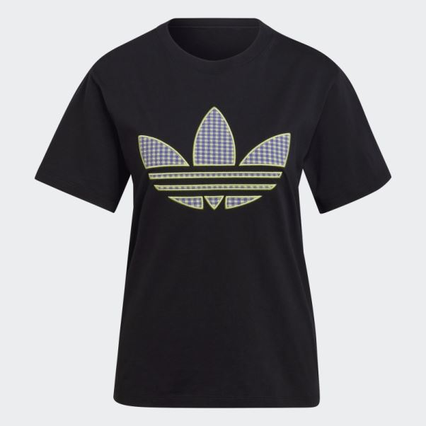 T-shirt Avec Application Trèfle Adidas Noir