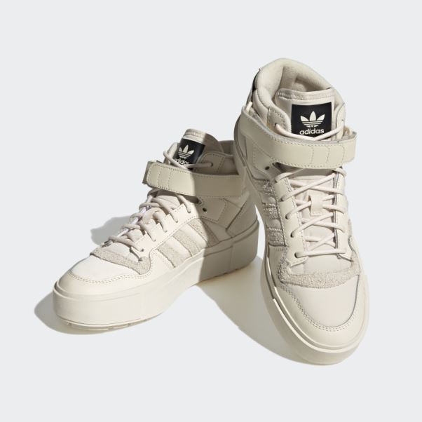 Forum Bonega X Chaussures Adidas Blanc
