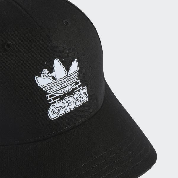 Casquette De Baseball Trèfle Noir Adidas