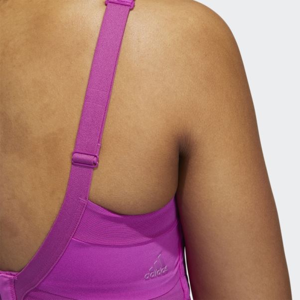 Soutien-gorge D'entraînement à Maintien élevé Adidas Tlrd Impact Luxe Rose