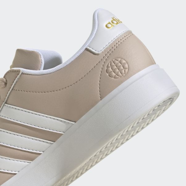 Taupe Adidas Grand Court Cloudfoam Lifestyle Court Confort Chaussures