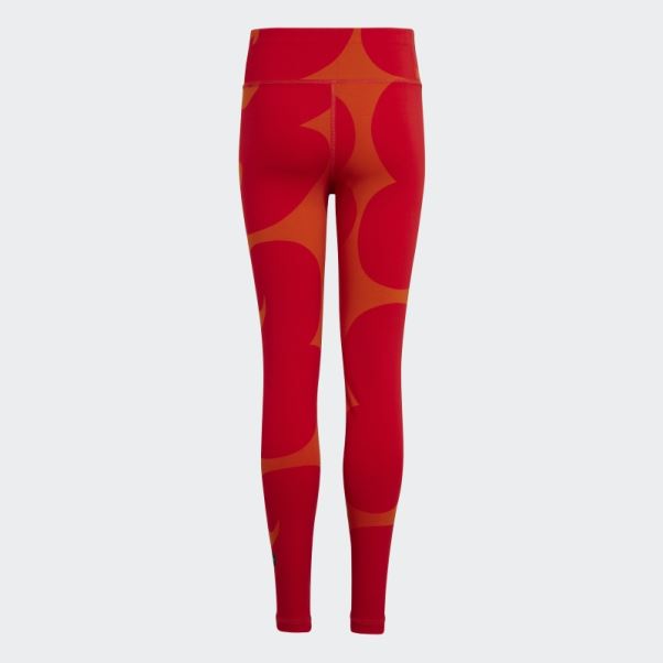 Collants Coton Marimekko Orange Adidas
