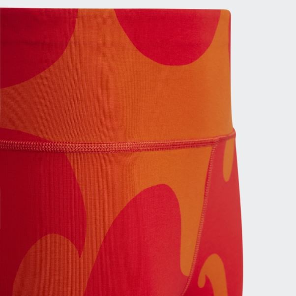 Collants Coton Marimekko Orange Adidas