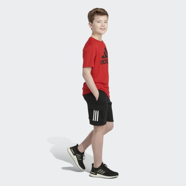 Adidas Short Cargo Polaire Noir