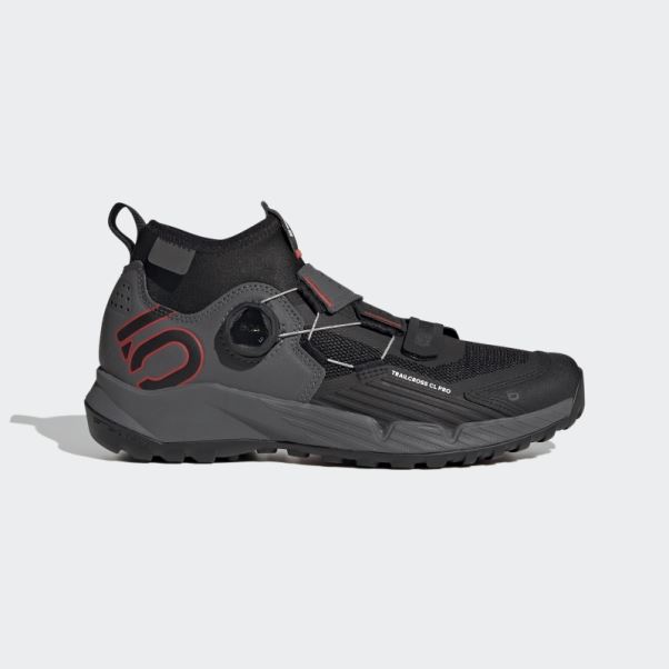 Adidas Five Ten Trailcross Pro Clip-in Vtt Chaussures Gris