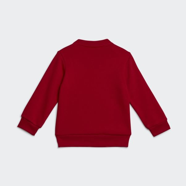 Sweat Ras Du Cou Ensemble écarlate Adidas