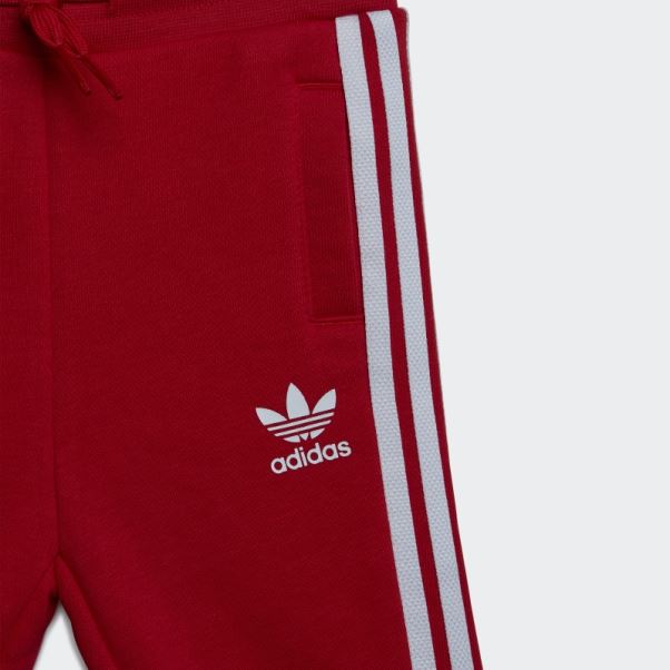 Ensemble Sweat Adidas écarlate