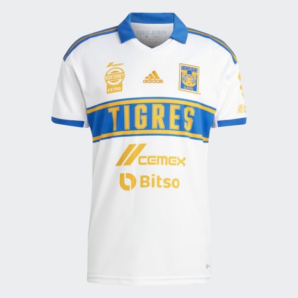 Tigres Blancs Uanl 23/24 Troisième Maillot Adidas