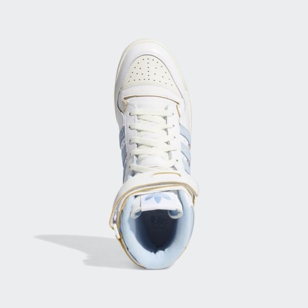 Chaussures Adidas Forum 84 High Blanc