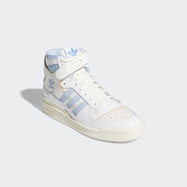 Chaussures Adidas Forum 84 High Blanc