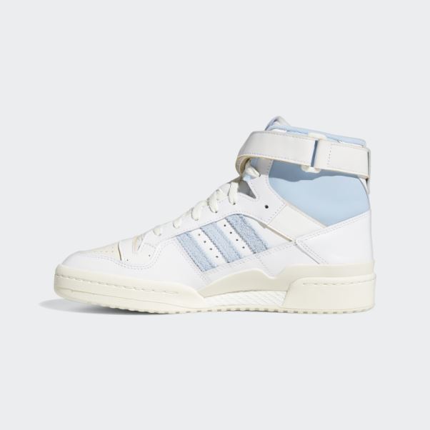 Chaussures Adidas Forum 84 High Blanc