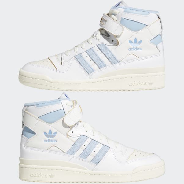 Chaussures Adidas Forum 84 High Blanc