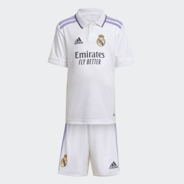Maillot Domicile Real Madrid 22/23 Adidas Blanc