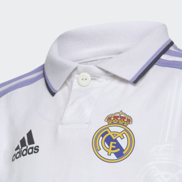 Maillot Domicile Real Madrid 22/23 Adidas Blanc