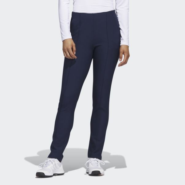 Pantalon Adidas Bleu Marine à Enfiler Nervuré