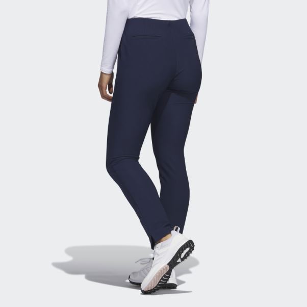 Pantalon à Enfiler Nervuré Adidas Bleu Marine