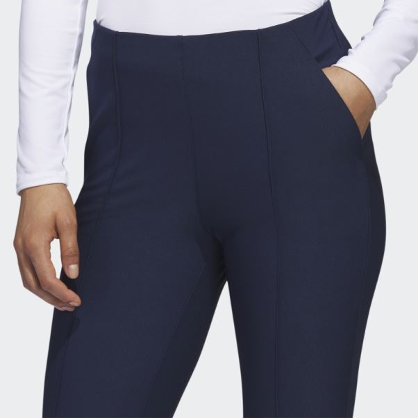 Pantalon à Enfiler Nervuré Adidas Bleu Marine
