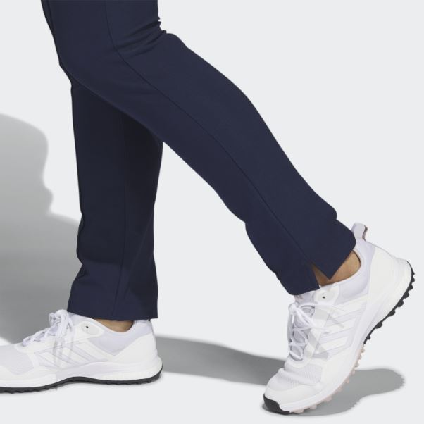 Pantalon à Enfiler Nervuré Adidas Bleu Marine