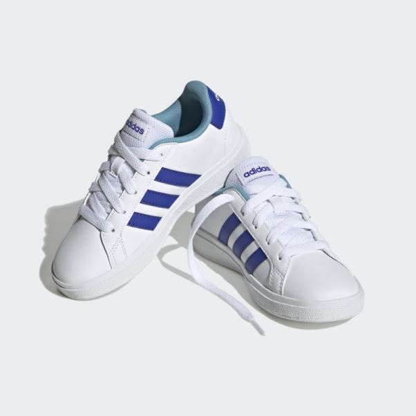 Chaussures Adidas Grand Court 2.0 Bleu