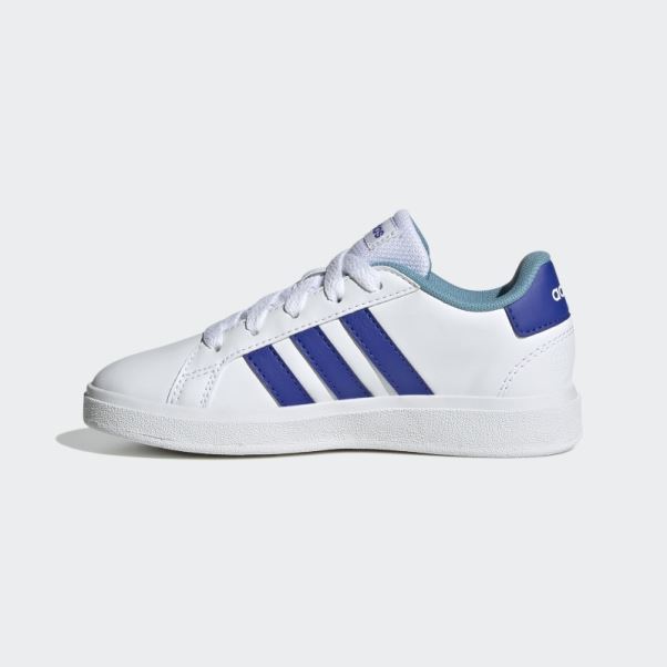 Chaussures Adidas Grand Court 2.0 Bleu