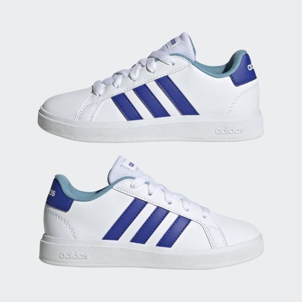 Chaussures Adidas Grand Court 2.0 Bleu