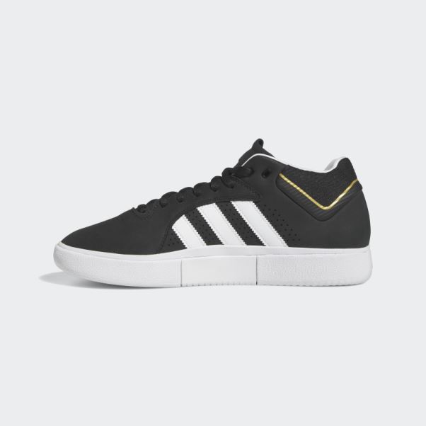 Chaussures Adidas Tyshawn Dorées Métallisées