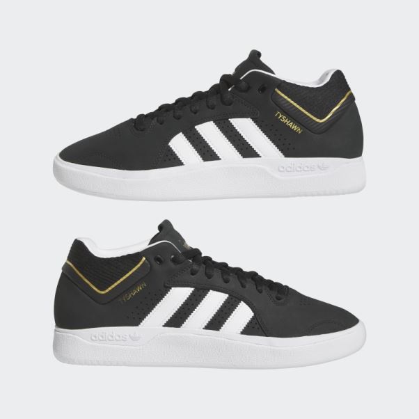 Chaussures Adidas Tyshawn Dorées Métallisées