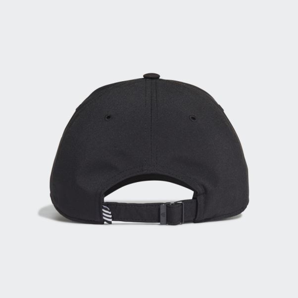 Casquette De Baseball Légère Avec écusson En Métal Noir Adidas
