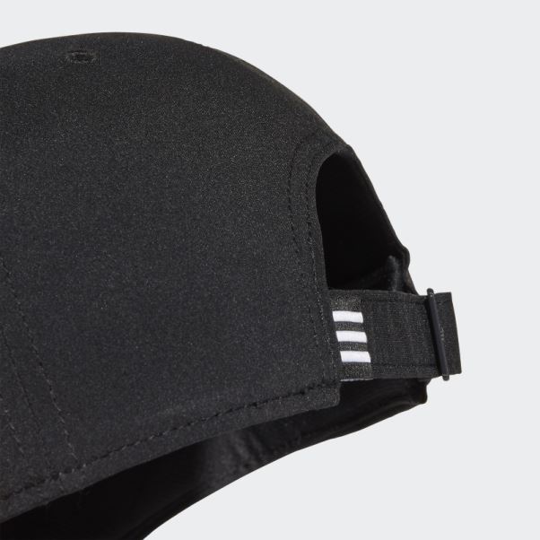 Casquette De Baseball Légère Avec écusson En Métal Noir Adidas