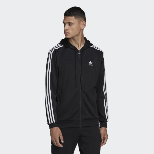 Adicolor Classics Veste De Survêtement Zippée à Capuche Adidas Noir