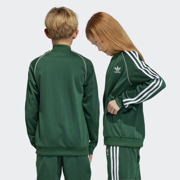 Veste De Survêtement Adicolor Sst Adidas Vert Foncé