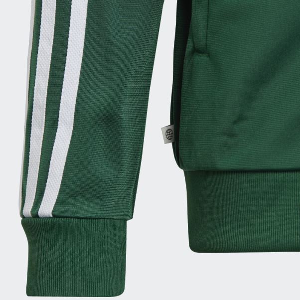 Adidas Adicolor Sst Track Top Vert Foncé