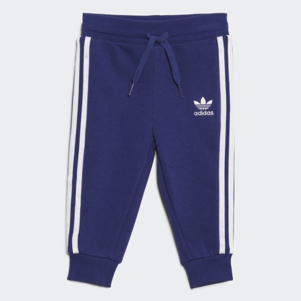 Ensemble Adidas Blanc à Capuche Et Fermeture éclair à Fleurs