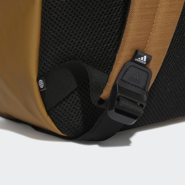 Sac à Dos Horizontal à 3 Bandes Classique Bronze Adidas