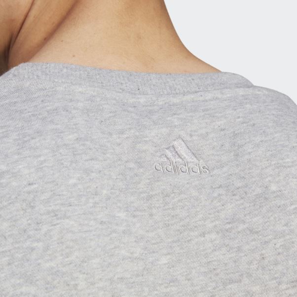 Sweat Graphique Polaire All Szn Gris Moyen Adidas
