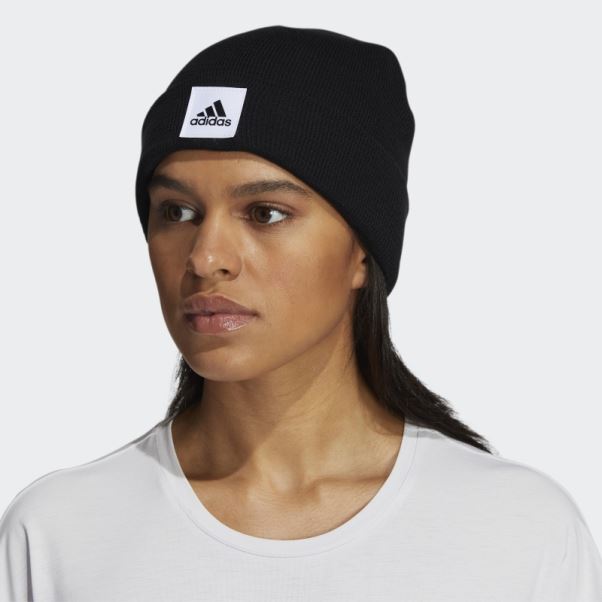 Bonnet Pli 1x1 Noir Adidas